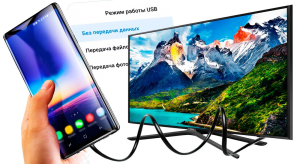 6.Как раздать интернет с телефона на телевизор через USB за 5 минут(1)